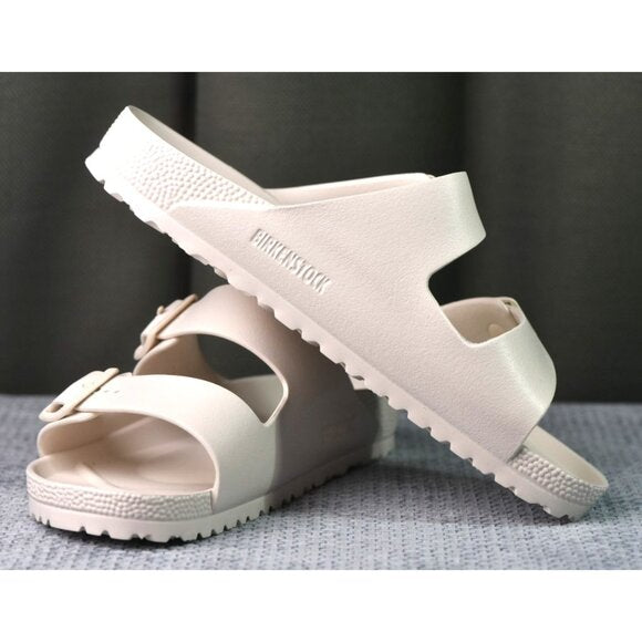 New! Size: 12 Men | Birkenstock Arizona EVA Slide Sandal | White Eggshell